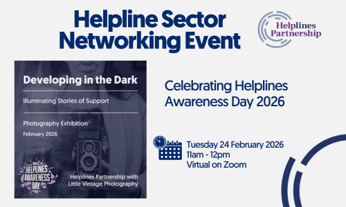 Helpline Sector Networking Event Graphics